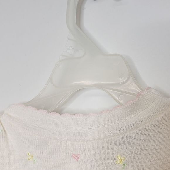 Vintage Baby Kisses Knit Romper Size 3/6 Months - Picture 11 of 15